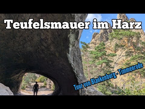 Teufelsmauer im Harz Wandern von Blankenburg bis Timmenrode