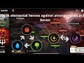 Weak element against stronger one in Epic Seven