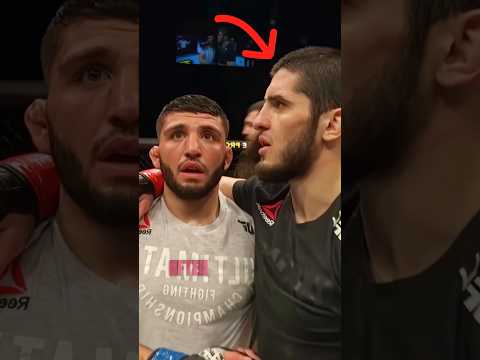 What did Islam Makhachev and Arman Tsarukyan talk about after the fight? #shorts