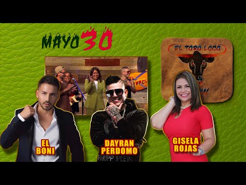 DAYRAN PERDOMO,  GISELA ROJAS Y EL BONI EN EL TORO LOCO SHOW - MAYO 30 2024