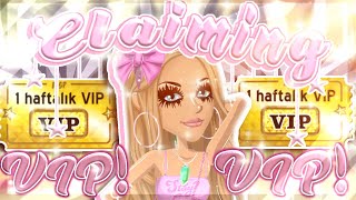 Claiming 3 VIP Tickets On MSP!