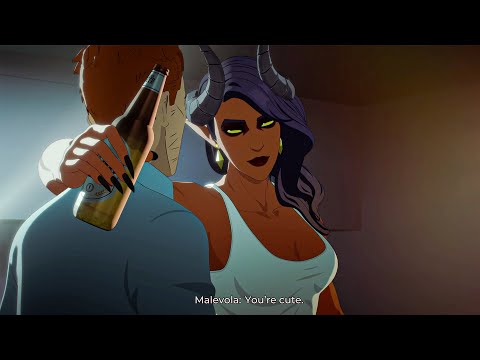 Malevola Has A Crush On Robert (All Scenes) - Dispatch Episode 5 & 6 (4K)