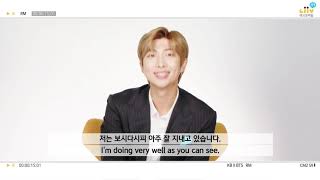 [影音] 200319 Liiv M X BTS - 影片訊息 'RM' by KB 國民銀行