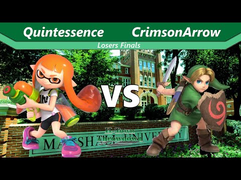 H-Town Throwdown 6 - Quintessence (Inkling) vs CrimsonArrow (Young Link) - Losers Finals - SSBU