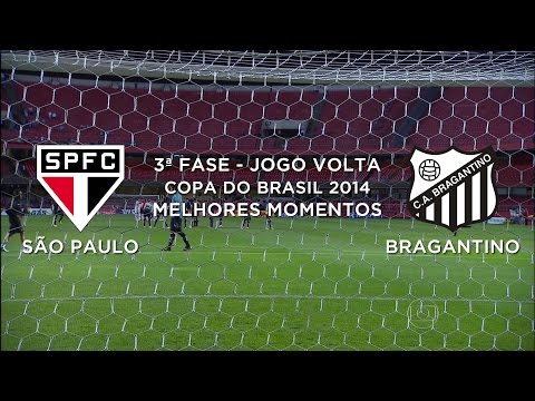 São Paulo 1 x 3 Bragantino - Copa do Brasil 2014