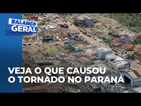Entenda o que causou o tornado no Paraná que deixou feridos e mortos em Rio Bonito do Iguaçu