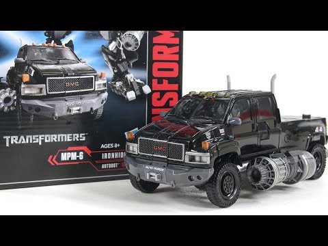 Transformers MASTER PIECE Movie Series MPM-6 IRONHIDE Truck Vehicle Car Robot Toys