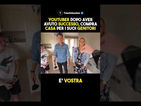 Il regalo più bello che potesse fare alla sua famiglia. ❤️🏡