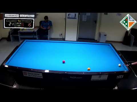 LLIGA CATALANA 3BANDES 4aDIV - CB LLEIDA "C" (X.VALLES) vs CB CERDANYOLA "B" (J.SÁNCHEZ)