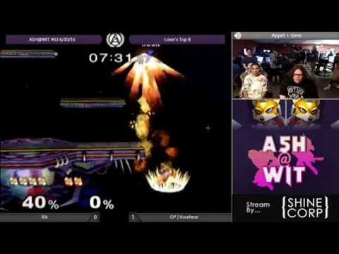 Rik (Fox) vs. OP | Voorhese (Fox) - ASH@WIT #63 Melee Loser's Top 8