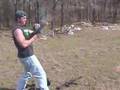 Burning AK47 - 300 Rounds & on Fire 