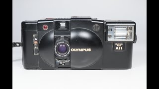 Olympus XA2 35mm Film Camera with A11 Electronic Flash