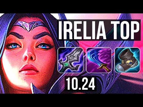 IRELIA vs ORNN (TOP) | 6 solo kills, 13/3/7, 300+ games, 900K mastery | KR Diamond | v10.24