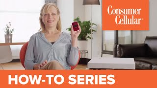 Doro PhoneEasy 626: Inserting and Removing the SIM Card & Memory Card (9 of 9) | Consumer Cellular