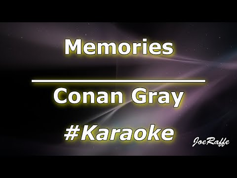 Conan Gray - Memories (Karaoke)