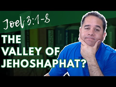 What will happen in the Valley of Jehoshaphat? Joel 3:1-8