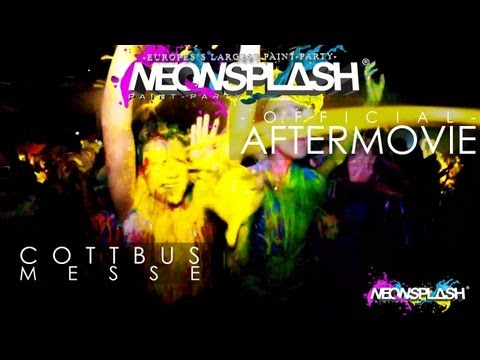 NEONSPLASH - Paint-Party®CIC TOUR 20/04/13 Cottbus - Messe (Official Aftermovie)