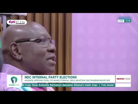 Former Local Government Minister Akwasi Oppong Fosu Hints at NDC Chair Race Entry | News Feed
