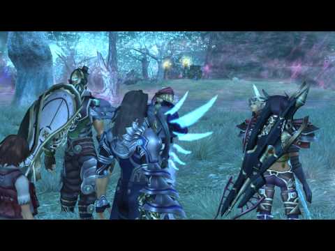 (Wii) Xenoblade Chronicles HD Cutscene 044b - Nopon Merchant Camp - JAPANESE