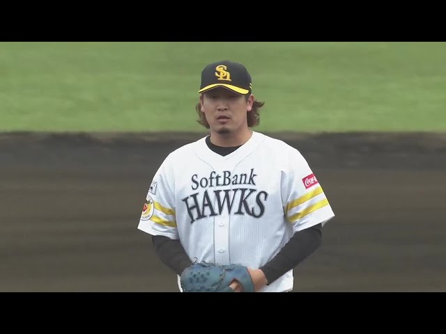 【6回表】ホークス・杉山一樹 ストレート一本で2者連続3球三振!! 2022年2月23日 福岡ソフトバンクホークス 対 埼玉西武ライオンズ