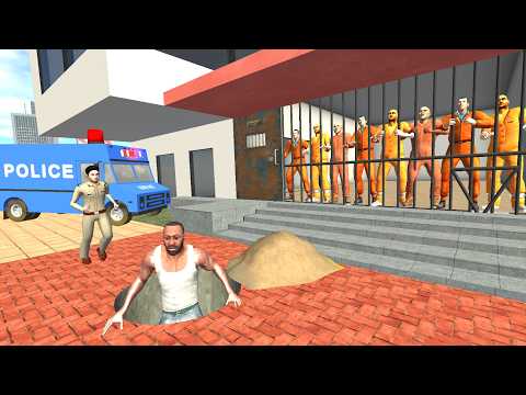 Franklin Change House to Prison in Indian Bike Driving 3D | GTA 5