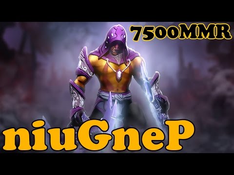 Dota 2 - niuGneP 7500 MMR Plays Anti-Mage - Pub Match Gameplay