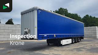 Krone SD Lift Axle Palletkist Anti Vandalism Sliding Roof gardinsemi | Bilde 4 - Autoline