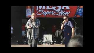 Lowrider Super Show 2013 - Jimmy MC, Zig-Zag of NB Ridaz, Mav of Sol Camp, and DJ Baby Chino