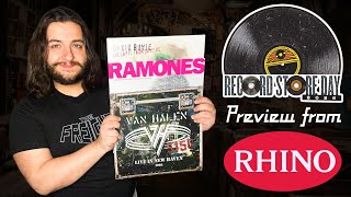 Record Store Day 2026 Preview from Rhino! - Bowie, Ramones, Van Halen & more! | Vinyl Community