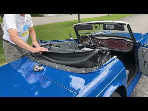 **SOLD on the CCC Buy-It-Now Lot** Restored 1974 Triumph TR6 4 Speed Manual