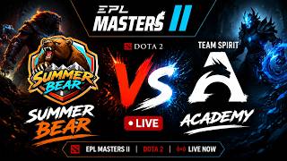 RE ARISE vs TEAM SPIRIT ACADEMY | Live | DOTA 2 |