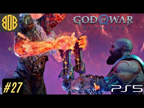 God Of War RAGNAROK PS5 Walkthrough Gameplay Part 27 -  Finding Surtr  (FULL GAME)