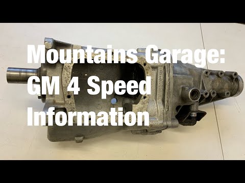 Mountains Garage: GM 4 Speed Information