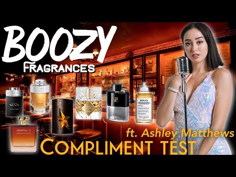 Boozy Men's Fragrances Rated! Compliment Test ft. Ashley Matthews