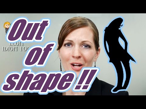 Englisch Redewendung 65/100: Bent out of shape.