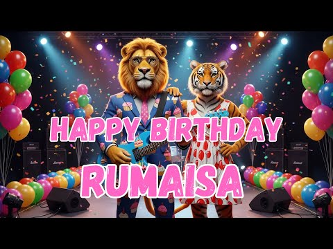 RUMAISA Happy Birthday Song - Happy Birthday to Rumaisa