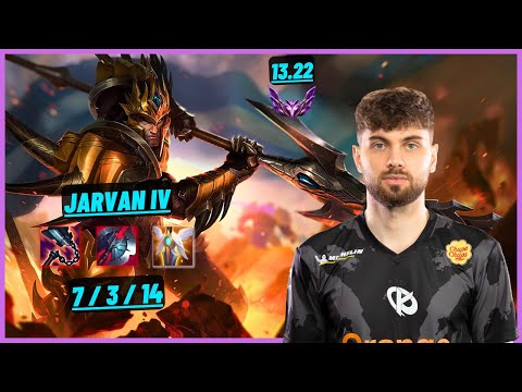 KC CINKROF: JARVAN IV VS SEJUANI (JGL) - EUW MASTER - PATCH 13.22