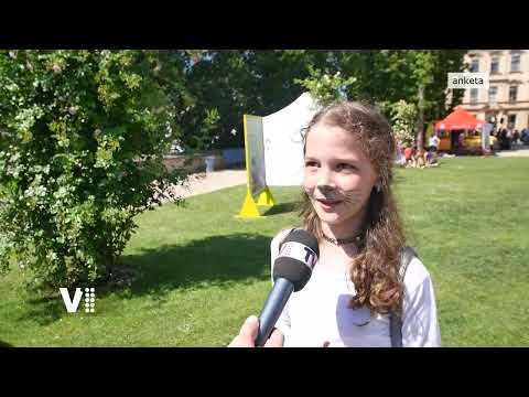 V1 reportáž, Den pro rodinu v zámeckém parku