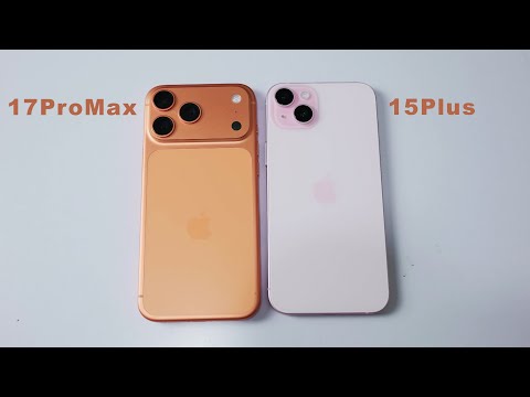 iPhone 15 Plus VS iPhone 17 Pro Max Full Speed Comparison
