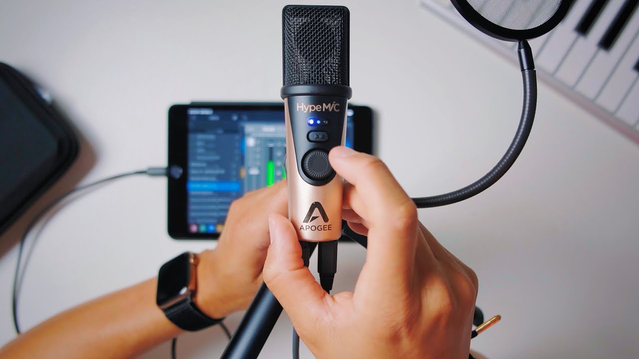 MY FAVORITE MIC for iOS Devices!!! - APOGEE HYPEMIC review 👌🏼