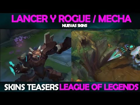 Teaser | Rogue y Lancer Blitz - Mecha Rengar - Mecha Chromas | League of Legends