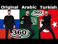Mr Beast Rizz Original Vs Arabic Vs Turkish Versions 360º