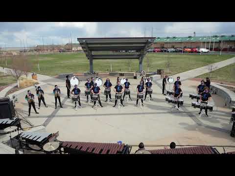 Blue Knights Percussion Ensemble perform "Square Push" April 18, 2021