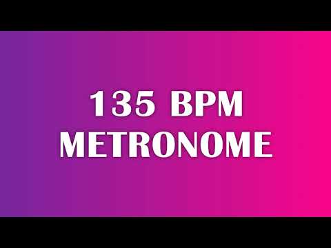 (UPDATED) 135 BPM Metronome - 10 Minute Tick Track For Music Practice