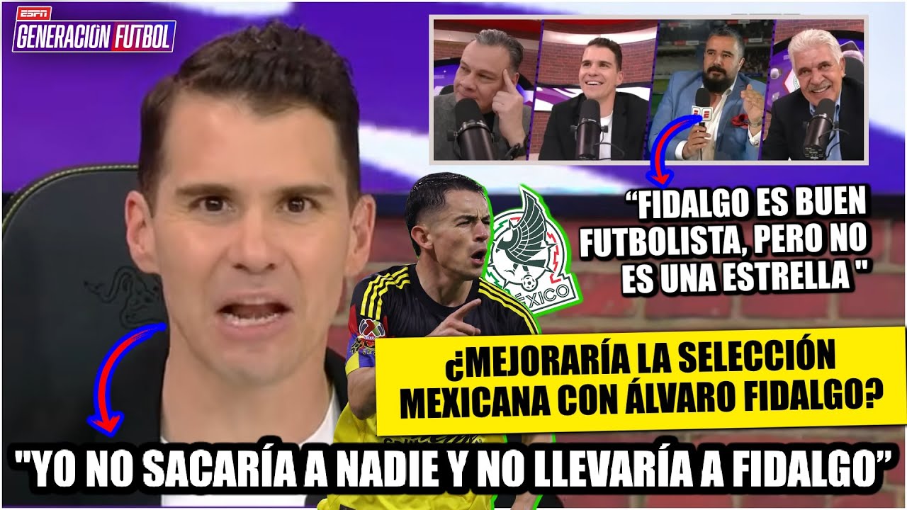 En contra de usar SELECCIÓN para cumplir el sueño de ir MUNDIAL, no de FIDALGO: Dipp | Generación F