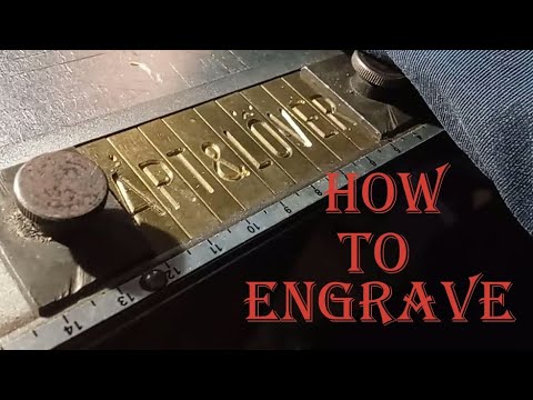 An engraving machine.How an engraving pantograph works?