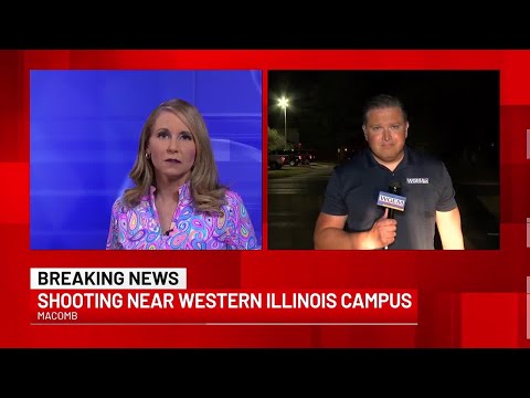 Two police officers shot near WIU campus
