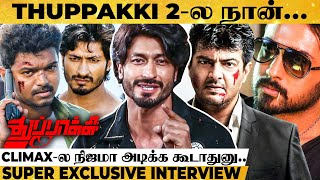 Climax Scene-ல Vijay sir கூட என்ன நடந்துச்சு? - Vidyut Breaks Untold Interesting Stories video