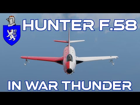 Hunter F.58 In War Thunder : A Quick Review