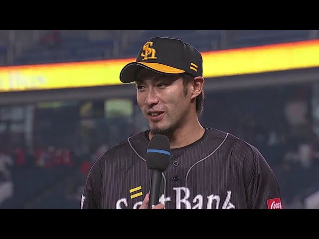 ホークス・柳田選手ヒーローインタビュー 2018/5/2 M-H